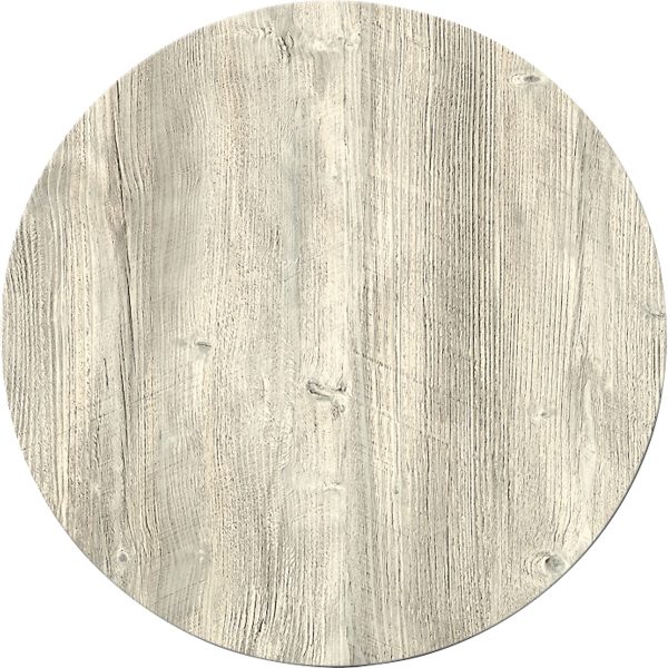 WERZALIT - Carino Wood White round table top