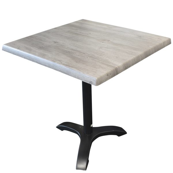 WERZALIT - Wood gray square table top