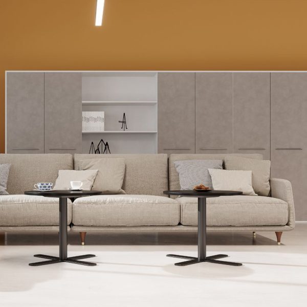 Studio round Conference table Ø90cm