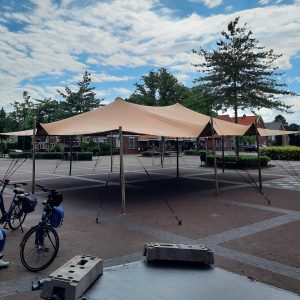 Stretch Tent - 6x12m cover - Complete