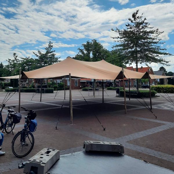 Stretch Tent - 6x12m cover - Complete