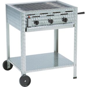 Gas grill 3 burners with grill 30-37mb - Complete