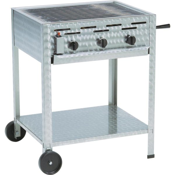 Gas grill 3 burners with grill 30-37mb - Complete