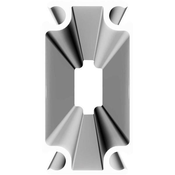 Ridge gable short 2.2m 4-track