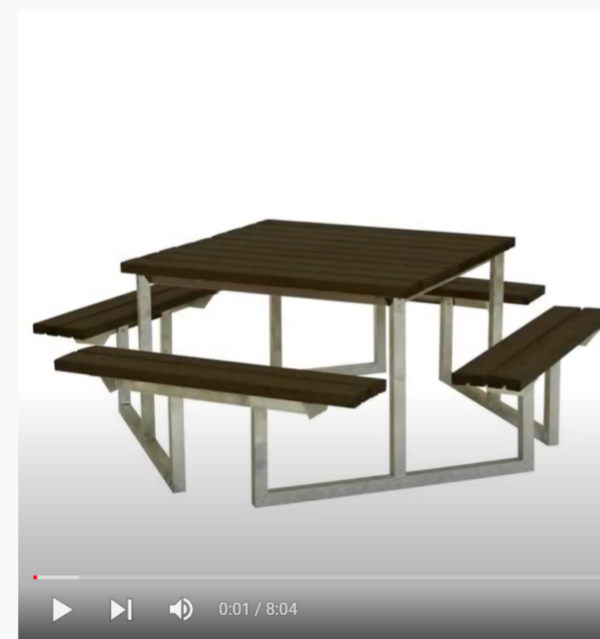 TWIST Table/Bench Set