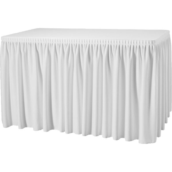 Table Skirt Pleated 4.1m