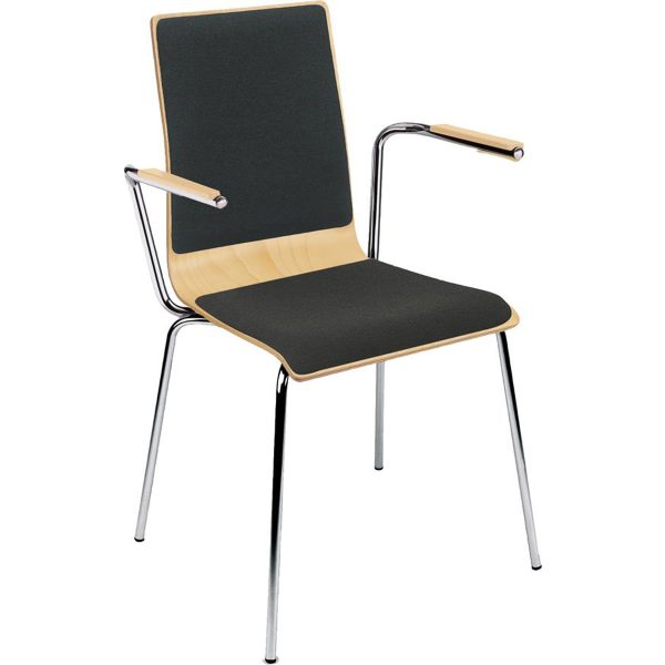 AVANT chair w/armrests/seat + back cushion