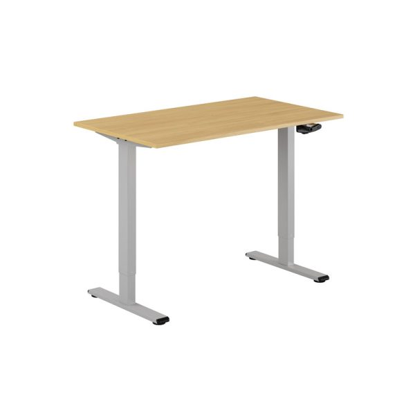 ECO Manual Height Adjustable Table 120x70cm