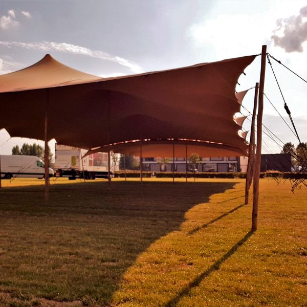 Stretch Tent - 7.5x12m fabric - Complete