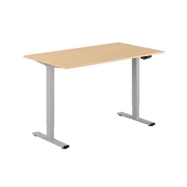 ECO Manual Height Adjustable Table 140x80cm