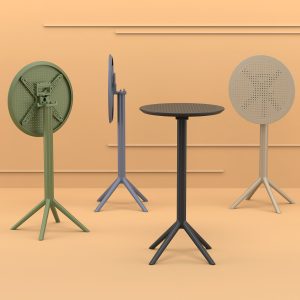 Sky bar table with VIP Ø60cm