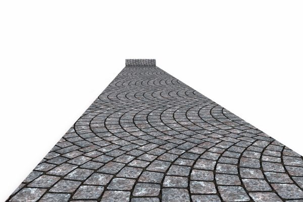 Exhibition carpet with print in needle felt - 2x50m