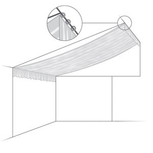 Roof piece 9m rafted