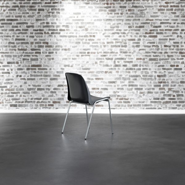 Canteen chair Bertram stacking chair, 4-pack