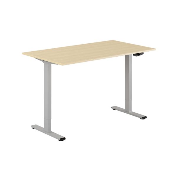 ECO Manual Height Adjustable Table 140x80cm