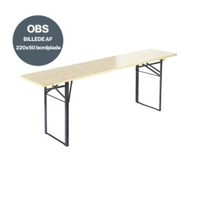 Brau Table 220x50 cm