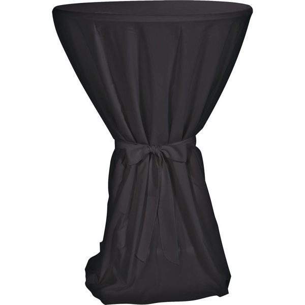 Table cover for foldable table with bow