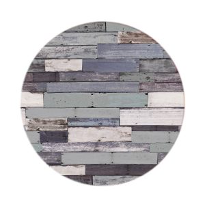 WERZALIT - Blue Plank tabletop round