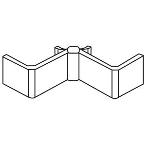 Assembly bracket hinge screening
