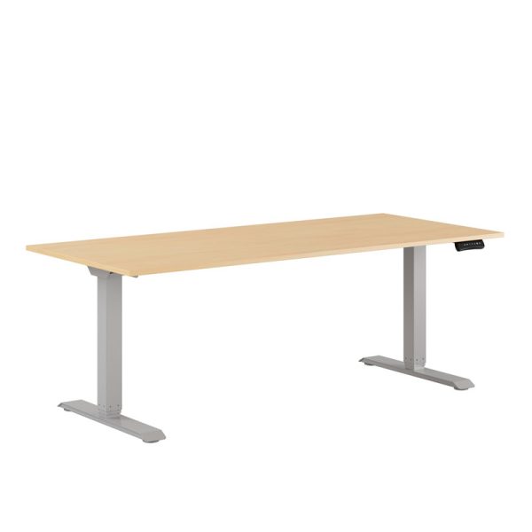 Premium Height Adjustable Table with 2 Motors 180x80cm